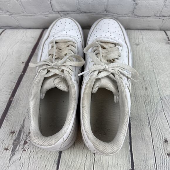 Nike Men’s Court Vision Low Size 8.5 Triple White‎ DH2987-100 - Picture 5 of 10